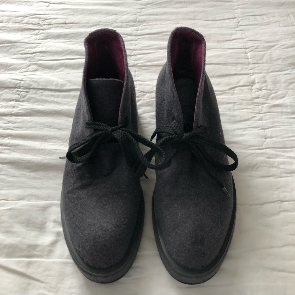 l’autre chose wedge booties